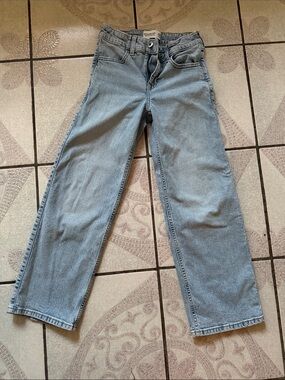 Abercrombie & Fitch Kids Light Wash Straight Jeans